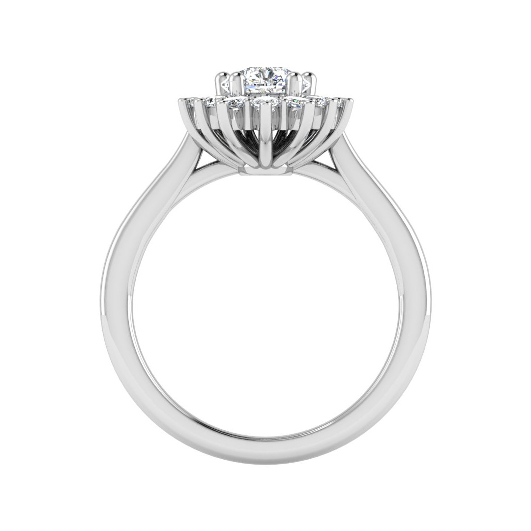Talia Halo Engagement Ring